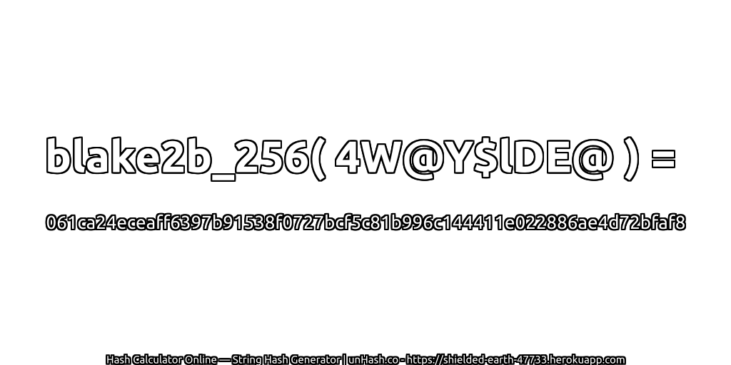 blake2b_256( 4W@Y$lDE@ ) = 061ca24eceaff6397b91538f0727bcf5c81b996c144411e022886ae4d72bfaf8 | unHash.co