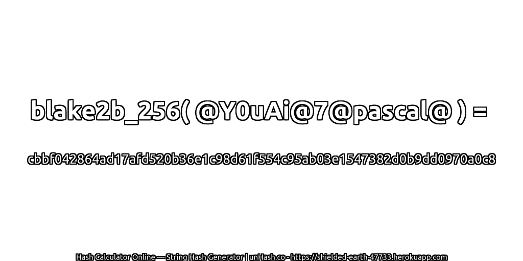 blake2b_256( @Y0uAi@7@pascal@ ) = cbbf042864ad17afd520b36e1c98d61f554c95ab03e1547382d0b9dd0970a0c8 | unHash.co