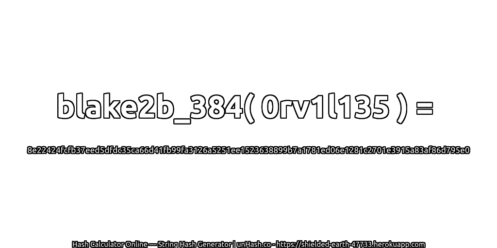 blake2b_384( 0rv1l135 ) = 8e22424fcfb37eed5dfdc35ca66d41fb99fa3126a5251ee1523638899b7a1781ed06e1281c2701e3915a83af86d795e0 | unHash.co