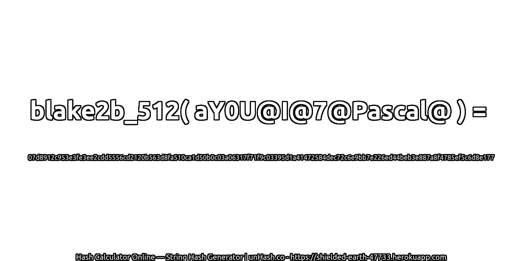 blake2b_512( aY0U@I@7@Pascal@ ) = 07d8912c953e3fe3ee2cdd5556cd2120b563d8fa510ca1d50b0c03a06317f71f9c03395d1a41472584dec72c6e9bb7e226ed44beb3e887a8f4785ef5c6d8e177 | unHash.co