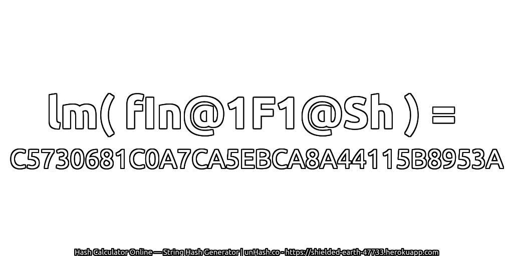 lm( fIn@1F1@Sh ) = C5730681C0A7CA5EBCA8A44115B8953A | unHash.co