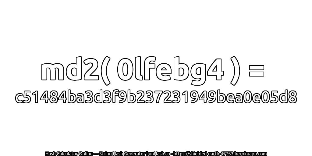 md2( 0lfebg4 ) = c51484ba3d3f9b237231949bea0e05d8 | unHash.co