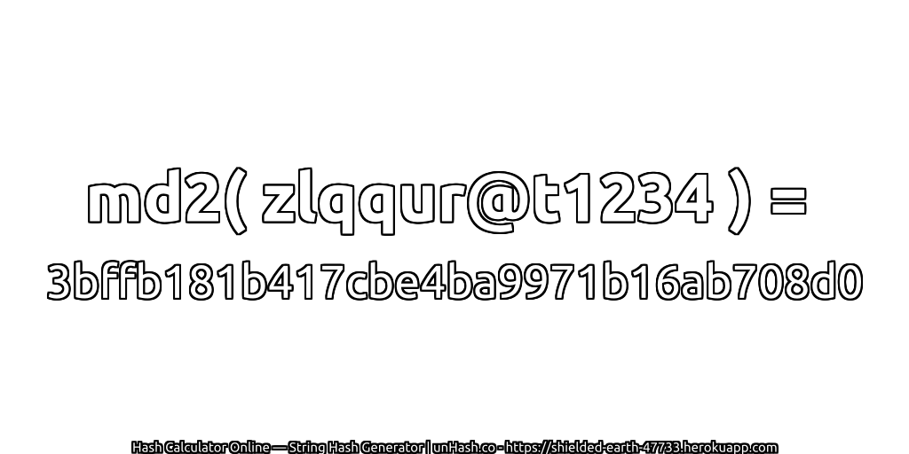 md2( zlqqur@t1234 ) = 3bffb181b417cbe4ba9971b16ab708d0 | unHash.co