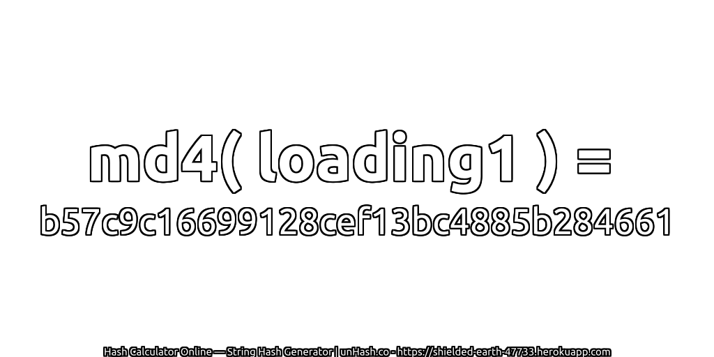 md4( loading1 ) = b57c9c16699128cef13bc4885b284661 | unHash.co