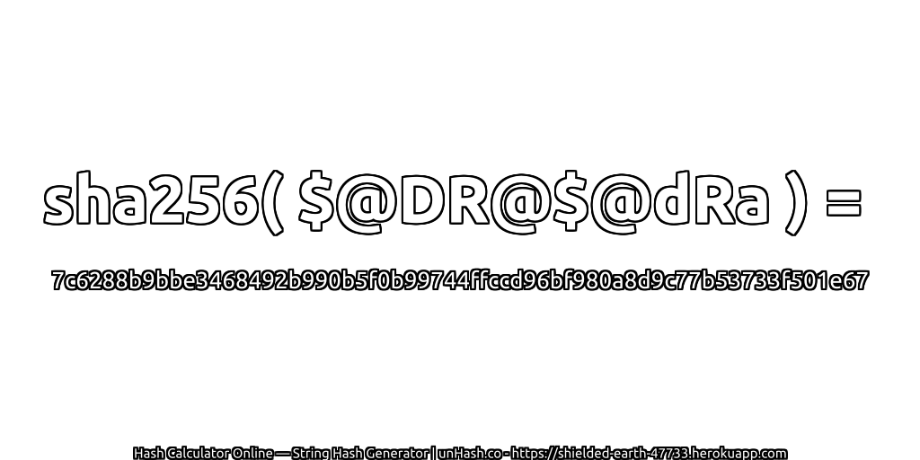 sha256( $@DR@$@dRa ) = 7c6288b9bbe3468492b990b5f0b99744ffccd96bf980a8d9c77b53733f501e67 | unHash.co