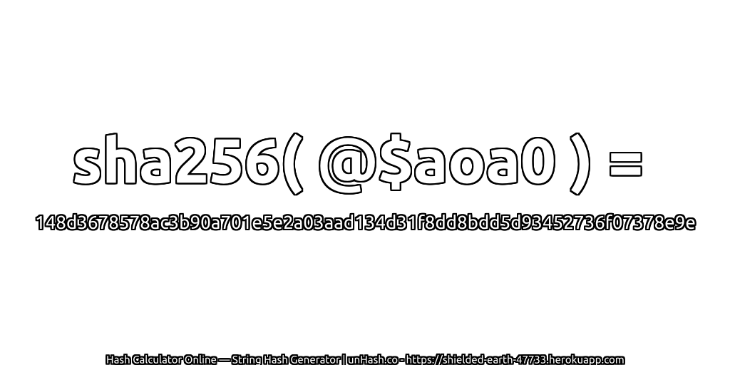 sha256( @$aoa0 ) = 148d3678578ac3b90a701e5e2a03aad134d31f8dd8bdd5d93452736f07378e9e | unHash.co
