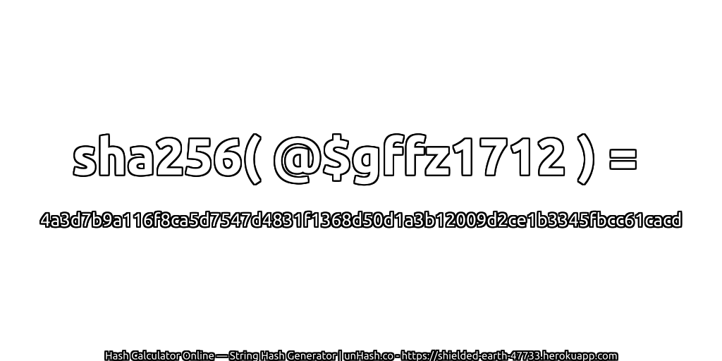 sha256( @$gffz1712 ) = 4a3d7b9a116f8ca5d7547d4831f1368d50d1a3b12009d2ce1b3345fbcc61cacd | unHash.co