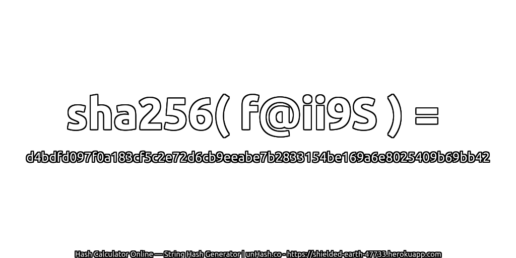 sha256( f@ii9S ) = d4bdfd097f0a183cf5c2e72d6cb9eeabe7b2833154be169a6e8025409b69bb42 | unHash.co