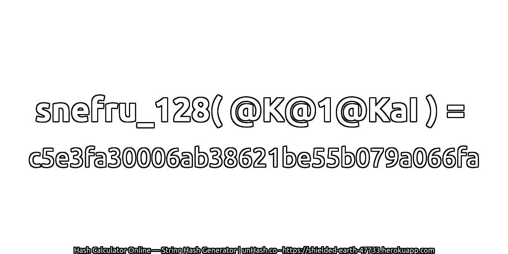 snefru_128( @K@1@KaI ) = c5e3fa30006ab38621be55b079a066fa | unHash.co