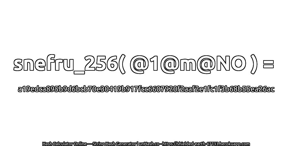 snefru_256( @1@m@NO ) = a19edca895b9d6bcb70e30419b917fcc6607920f2aaf2e1fc1f3b68b55ea26ac | unHash.co